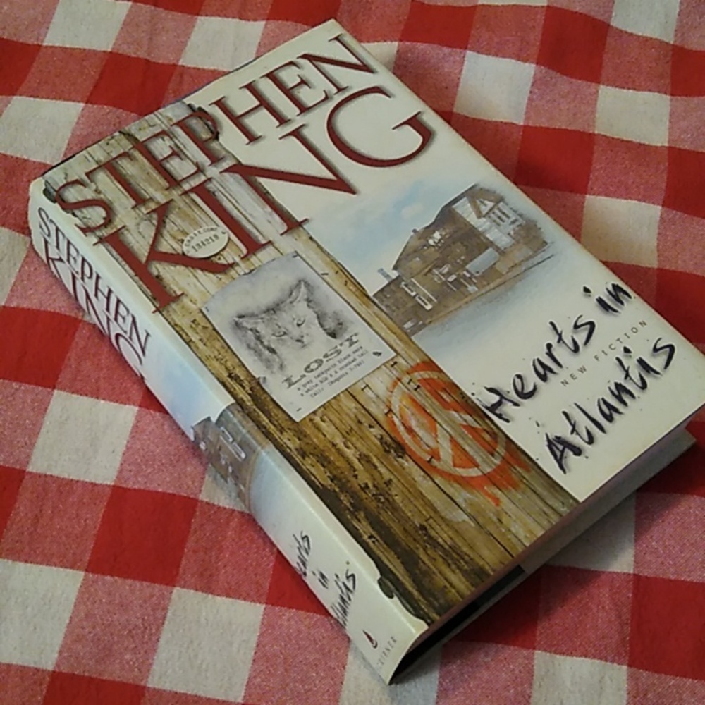 ☠️ Stephen King ♥️ Hearts in Atlantis Hardcover Book